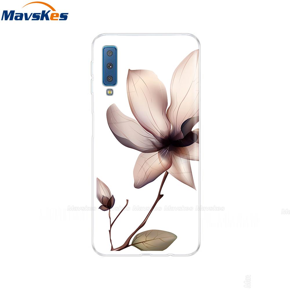 Силиконовый Чехол Для Samsung Galaxy A7 2018 Чехол A750 A750F Чехол 6.0' ТПУ Чехол для Телефона Для Samsung A 7 2018 750 750F Fundas Coque