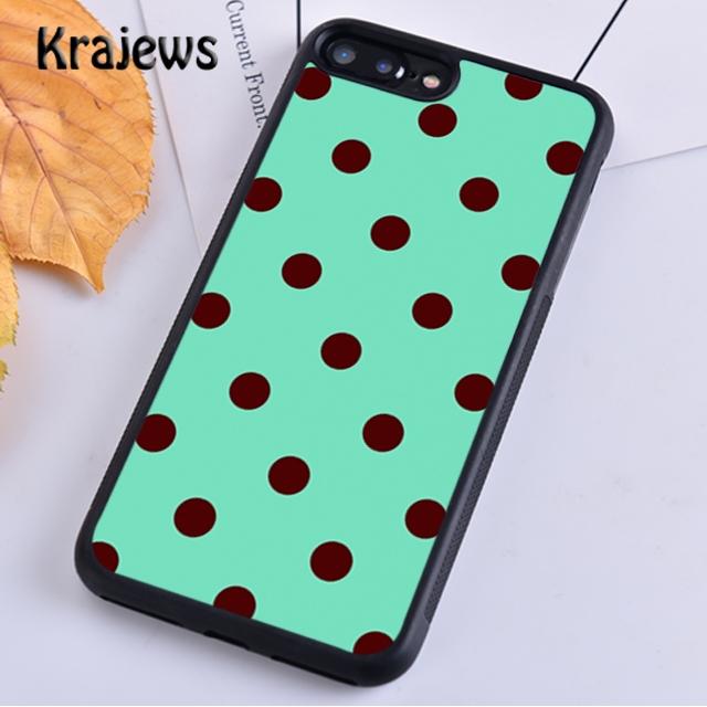 Чехол для телефона Krajews красный, черный, золотой в горошек для iPhone 14 5 SE 6 7 8 plus XR XS 11 12 13 pro max Samsung S21 S22ultra