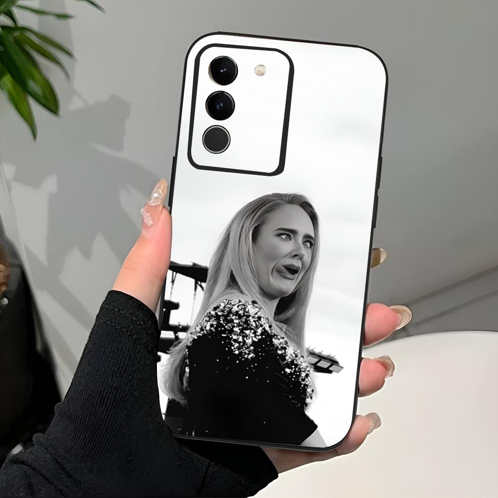 Чехол для телефона с изображением певицы A-Adele A-Adkins, черный, мягкий, для Samsung S25 S24 Ultra 23 Fe 22 Plus Galaxy A54 A55 A16 A13 A24 A15 A25