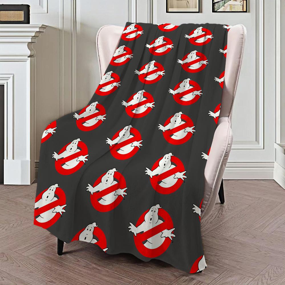 Classic Movies G-Ghostbusters Blanket For Sofa Room Microfiber Bedding Blanket office Travel Gift Home