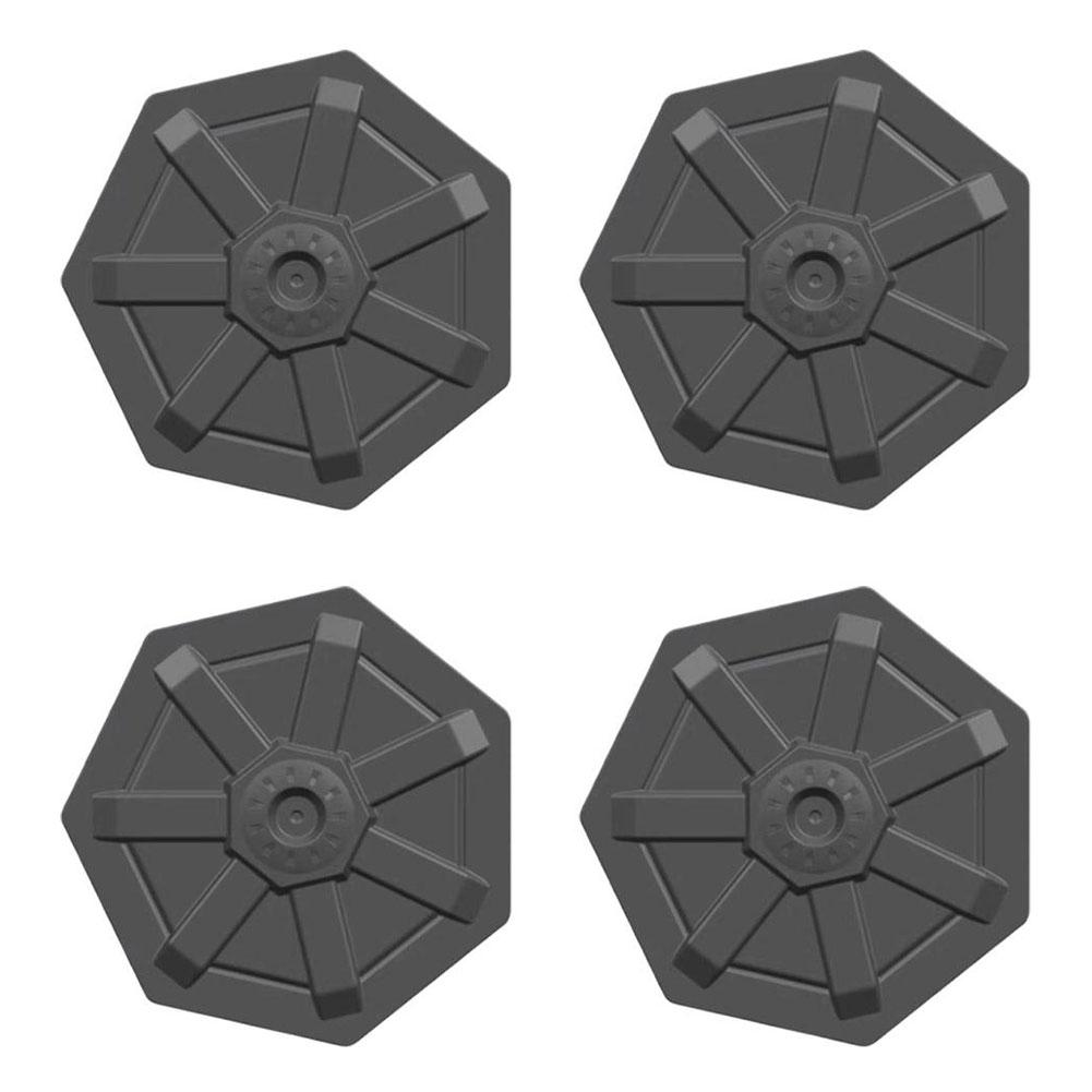 Крышки ступицы колеса автомобиля Крышка для Tesla Cybertruck 2024 Аксессуары для колес автомобиля 4 шт. Крышки центра покрышки с полным покрытием