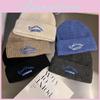 Knitted Fashion Letter Hat Warm Ear Protection Hat For Outdoor Wear Activities