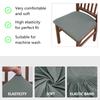 Milk Silk Elastic Bench Cover All Seasons Universal Dustproof Stool Cover