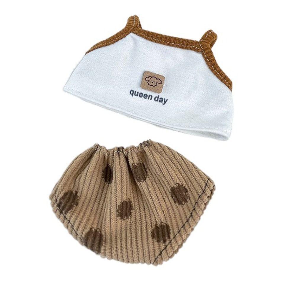 Skirt Cotton Doll Dress Toy Accessories Plush Toy Clothes Cotton Doll Accessories