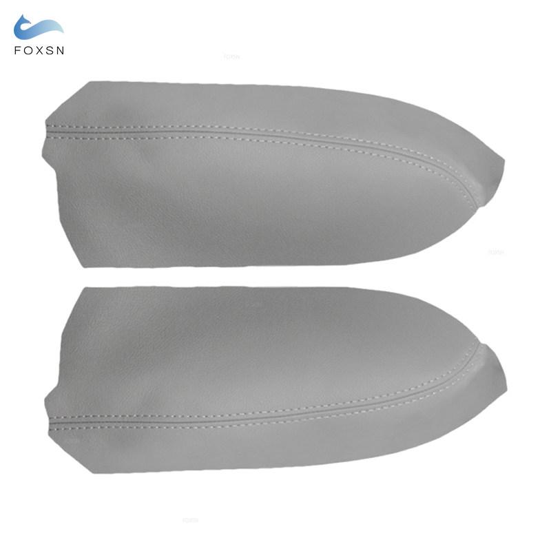 Мягкий кожаный чехол на подлокотник для Toyota Prius 2004, 2005, 2006, 2007, 2008, 2009, внутренняя дверная панель, подлокотник, кожный покров, наклейка, отделка