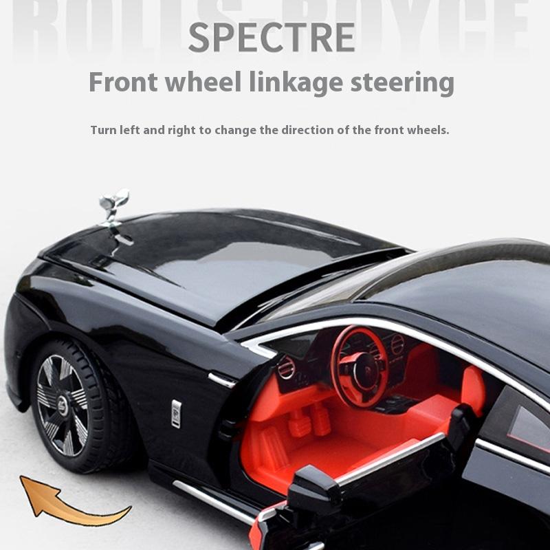 1/24 Scale Rolls Shining Alloy Model Toy Vehicle, Best Collection for Vehicle Enthusiasts, Christmas/Birthday Gifts