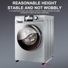 2 Pack Heavy Duty Appliance Stand with Wheels Adjustable Height Base for Refrigerator Washing Machine Dryer