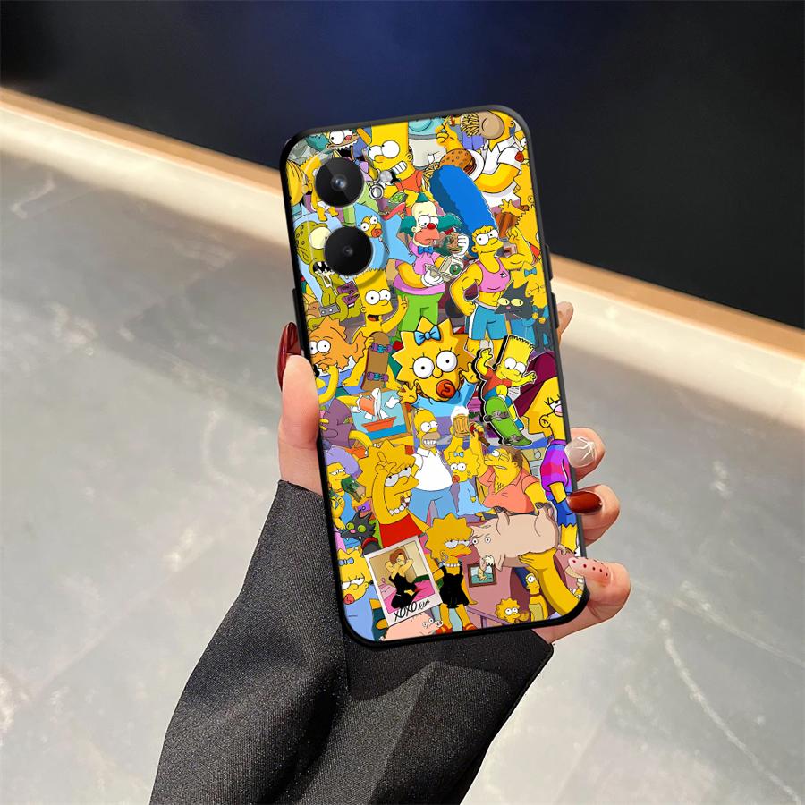 Чехол для телефона S-simpsons для Realme C21 Nazro 50 50i P3 Ultra 11 Pro C33 C35 C53 C55 12 14 GT Master Neo2 C25 C15 C12