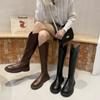Giant Slim V-mouth Boots Women's Winter Boots New Boots But Knee Thick-soled Versatile Knight Boots