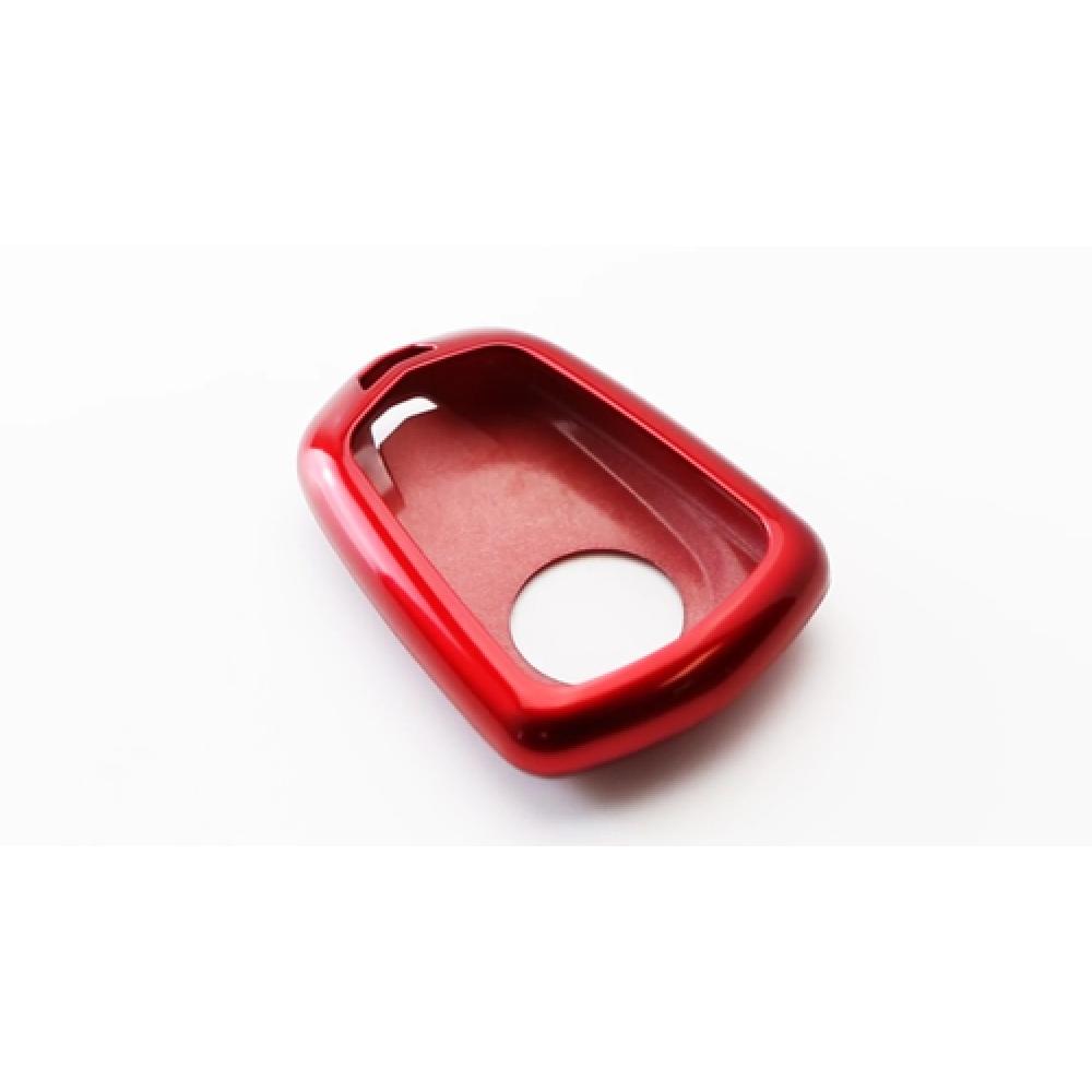 Exact Fit Glossy Red Smart Key Fob Shell For 15-up Cadillac ATS CTS XTS Escalade