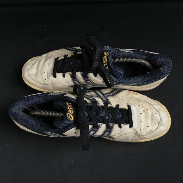 Asics Кроссовки для зала для гандбола волейбола бадминтона белые размер 29.0 см(ИСПОЛЬЗОВАЛ)