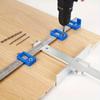 Adjustable Cabinet Hardware Jig Tool - Alignment & Positioning for Precise Drilling,Dowelling and Installation
