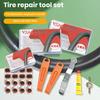 Набор инструментов для ремонта велосипедных шин, компактный размер, портативный универсальный набор клея для ремонта проколов велосипедных шин мотоцикла