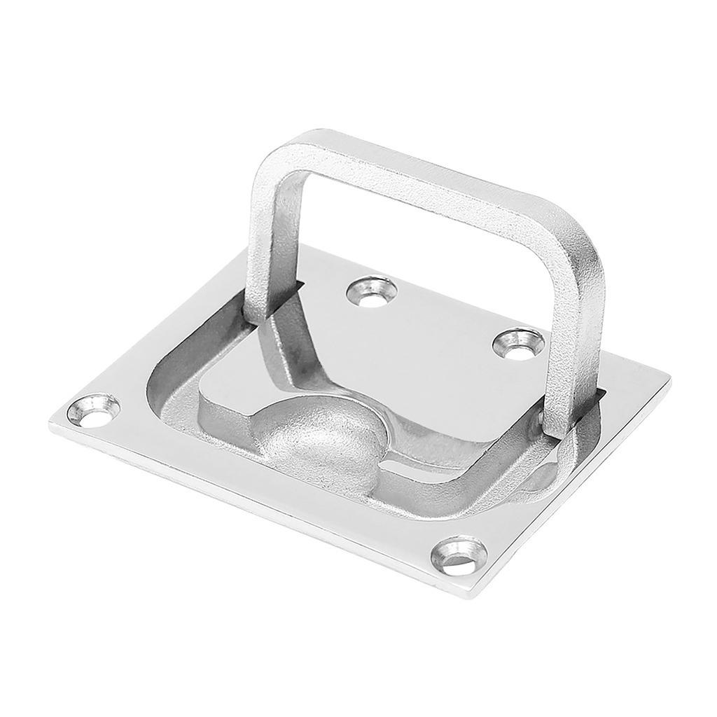 Yacht Hardware Marine Floor Buckle 316 Stainless Steel Lift Ring Pull Handle Locker For Yacht Boat Accessories