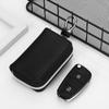 Keyless PU Zipper Bag Faraday Cage RFID Blocking Bag Signal Blocker Case Car Key Signal Shielding