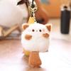 Panda Plush Capybara Keychain Animal Pendant Soft Stuffed Doll Kids Gift Toy