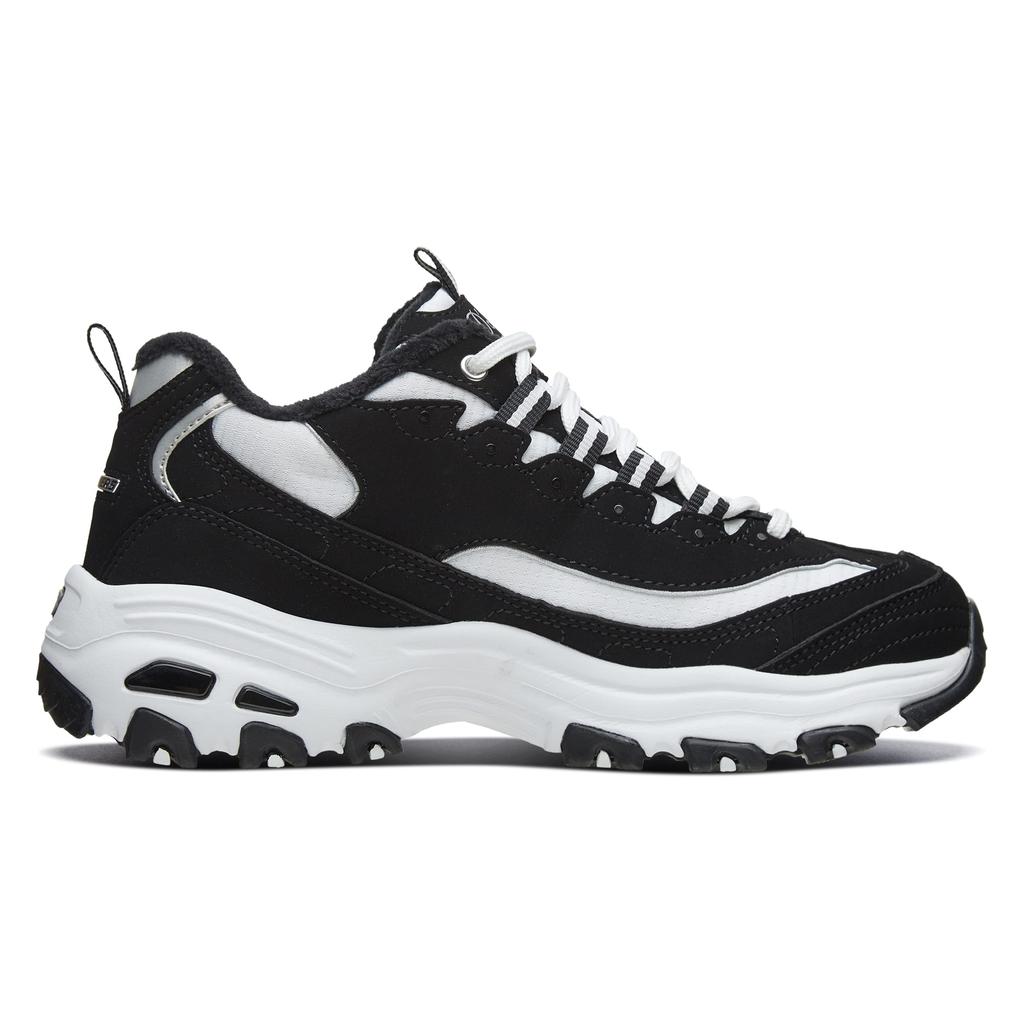 Skechers D'Lites 1.0 White/Black Women's 66666125-BKW