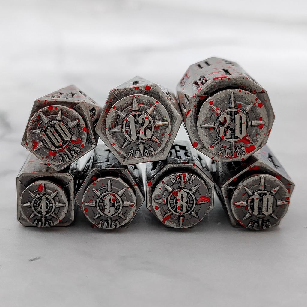 Уникальные кубики-пули DND для ролевой игры Dungeons and Dragons, коробка для игральных костей