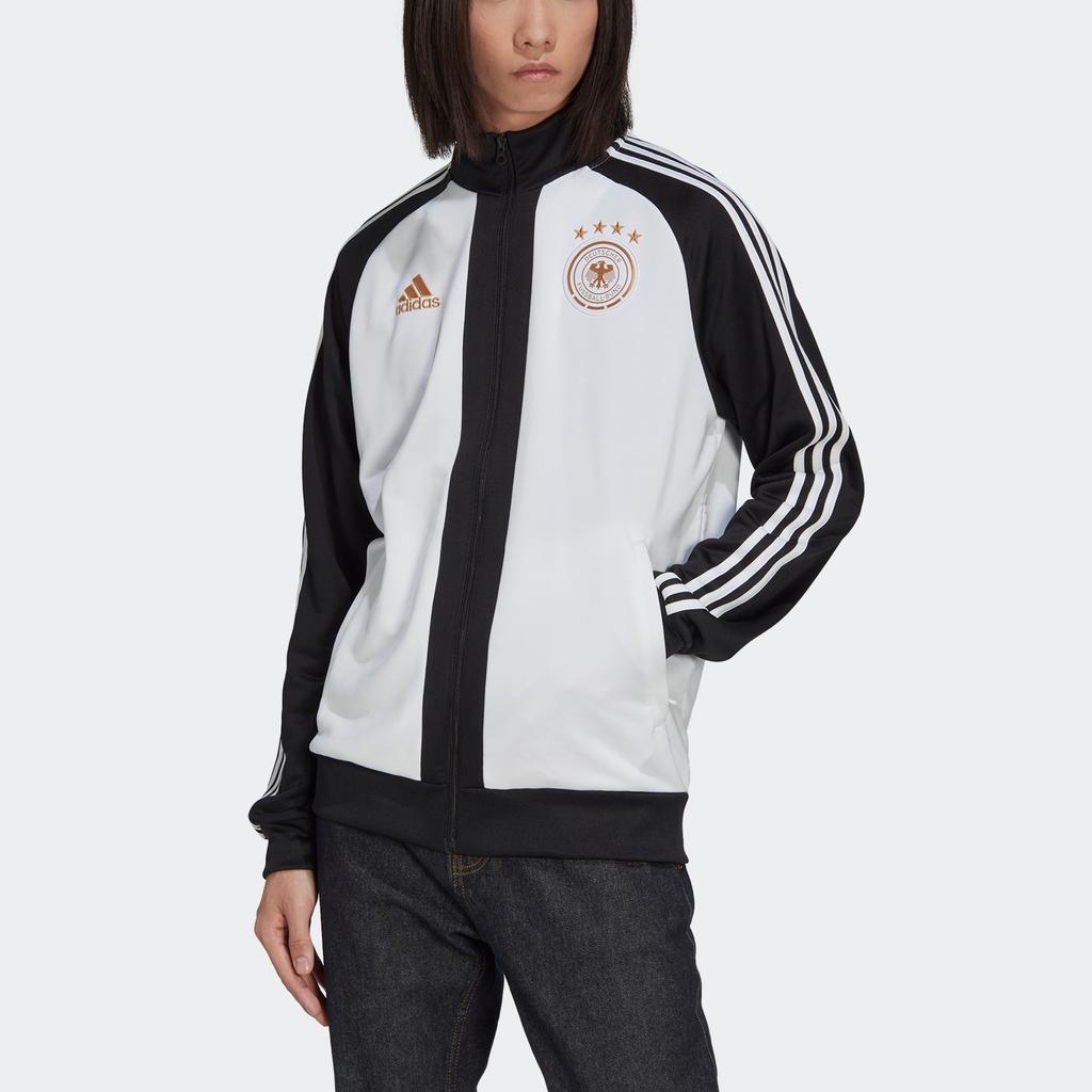 Adidas Футбольная спортивная куртка DFB DNA TT Мужские куртки белые HC1273