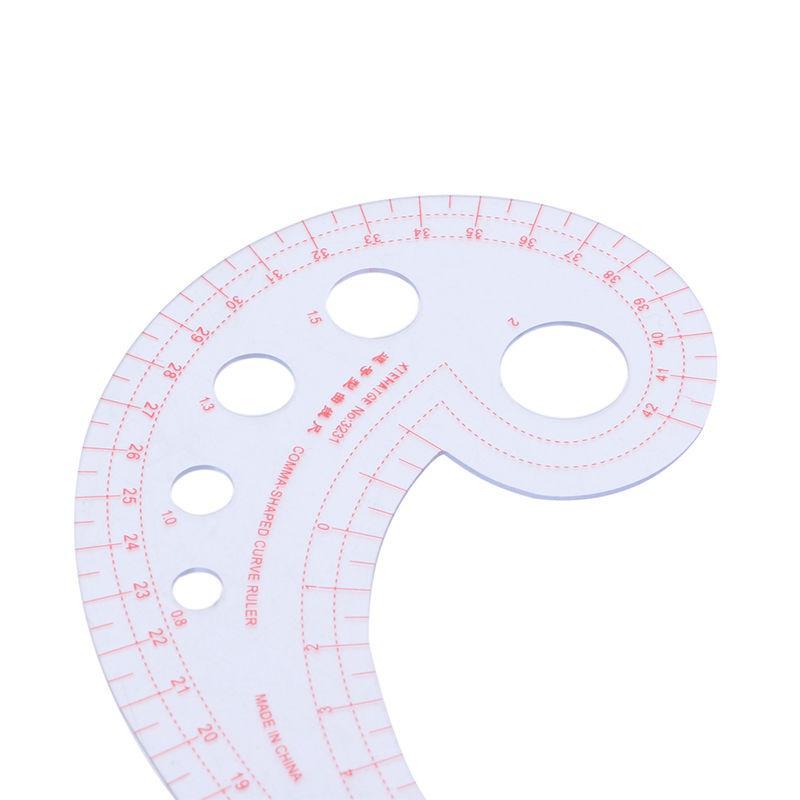 Multi-function Comma Curve Ruler Measure for Sewing Dressmaking Tailor Tools