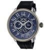 TENDENCE Men's Watch, FLASH TY561006-BK-AM, Quartz Movement, 10 ATM Water Resistance, Mineral Glass, Navy Dial, Nylon