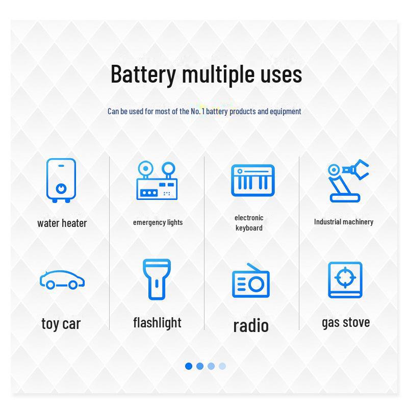 Двойная вместимость Нет. 1 комплект аккумуляторных батарей типа D - 5500 мАч для газовых плит и газовых водонагревателей