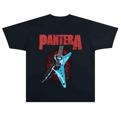 Лето 100% Хлопок Pantera Band Периферия, Мужские и Женские Футболки с Коротким Рукавом, Европейский и Американский Метал, Рок