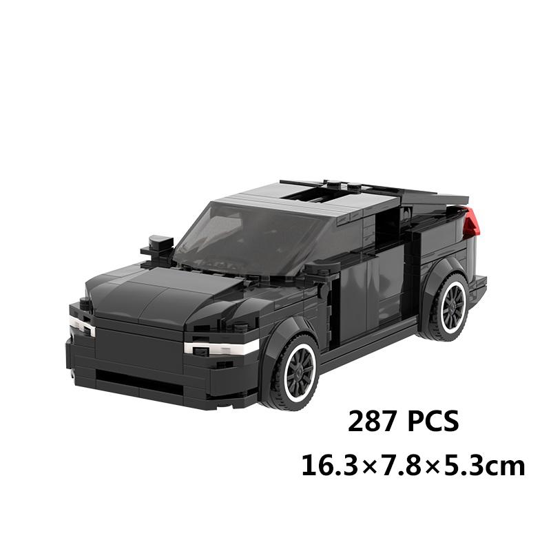 City MOC Car Speed Technical Vehicles Pickup Super Racers Rally Sports Racing Bricks Model Building Blocks Toy Christmas Gift
