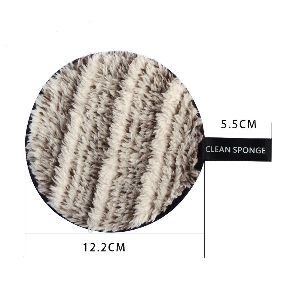 1 шт. губка для снятия макияжа полотенце для очищения лица салфетка плюшевая пуховка модная новая губка для очищения лица косметический инструмент для макияжа