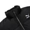 Puma Повседневный спортивный теплый пуховик с длинными рукавами и воротником-стойкой, женская верхняя одежда, черный 623601-01