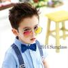 FASHION Children's Glasses, Male Glasses, Dazzling Color Sunglasses, Reflective Children's Sunglasses  Parent-child Glasses Metal Sunlight Glasses