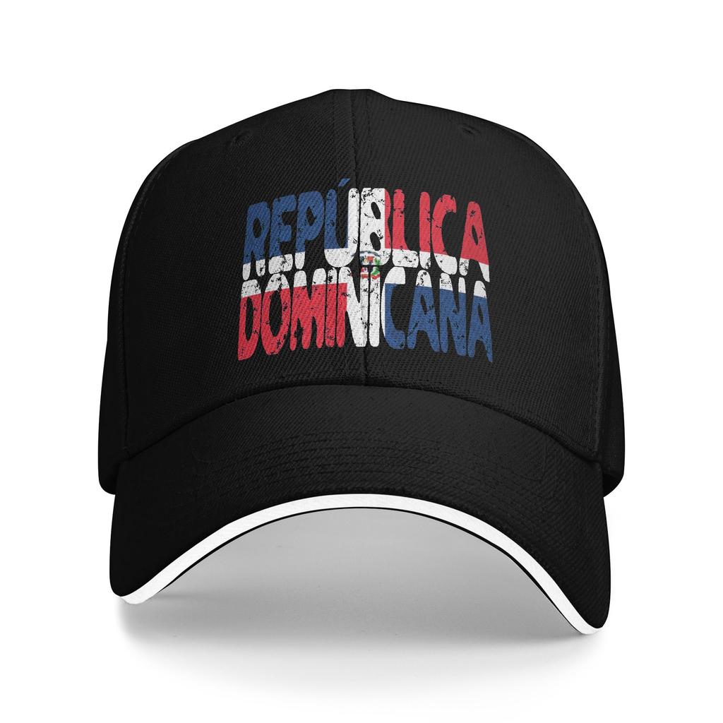 Dominican Republic Flag Sun Hat Autumn Snapback Baseball Caps Women Unisex Baseball Cap Casual Outdoor Sunshade