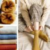 Polyester Fibre Thermal Socks Breathable Boot Socks Fashion Thicken Stockings Women