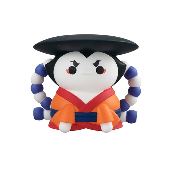 MEGA CAT PROJECT One Piece Nyan Piece Luffy and Wano Country Edition, 8 типов в примерно 30-миллиметровой окрашенной ПВХ-фигурке талисмана, Нян! (BOX)