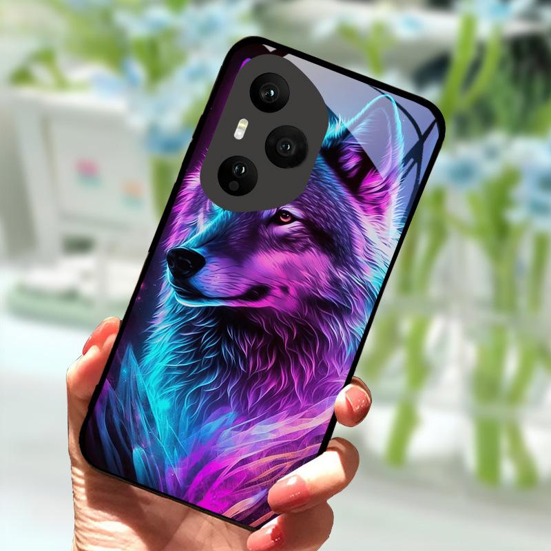 Чехол для Honor 400 Pro 5G Роскошный Закаленное Стекло Противоударный Чехол Для Honor400 Pro 400Pro Задняя Панель Телефона Ударопрочный Fundas Capa