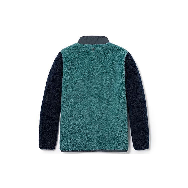 Timberland Флисовая куртка для активного отдыха унисекс куртки темно-сапфирово-синего цвета крабово-зеленого цвета A5PUP-EG1