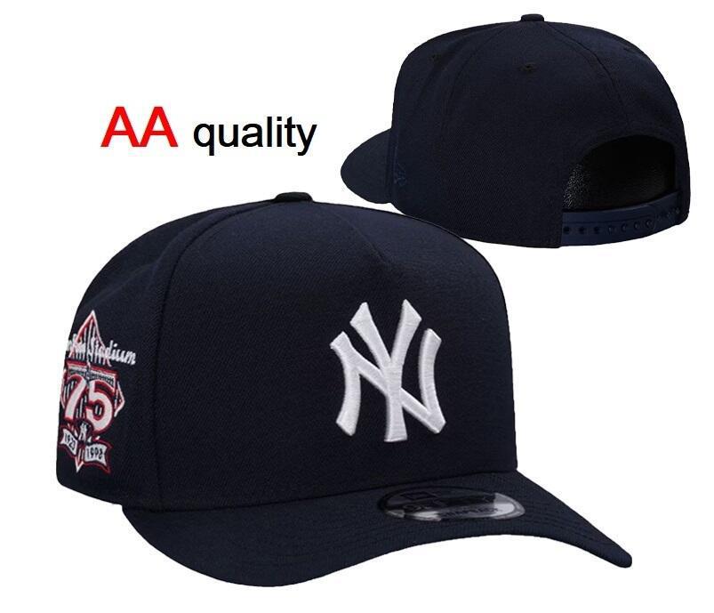 Регулируемая унисекс кепка с прямым козырьком New York Yankees - Модная уличная бейсболка