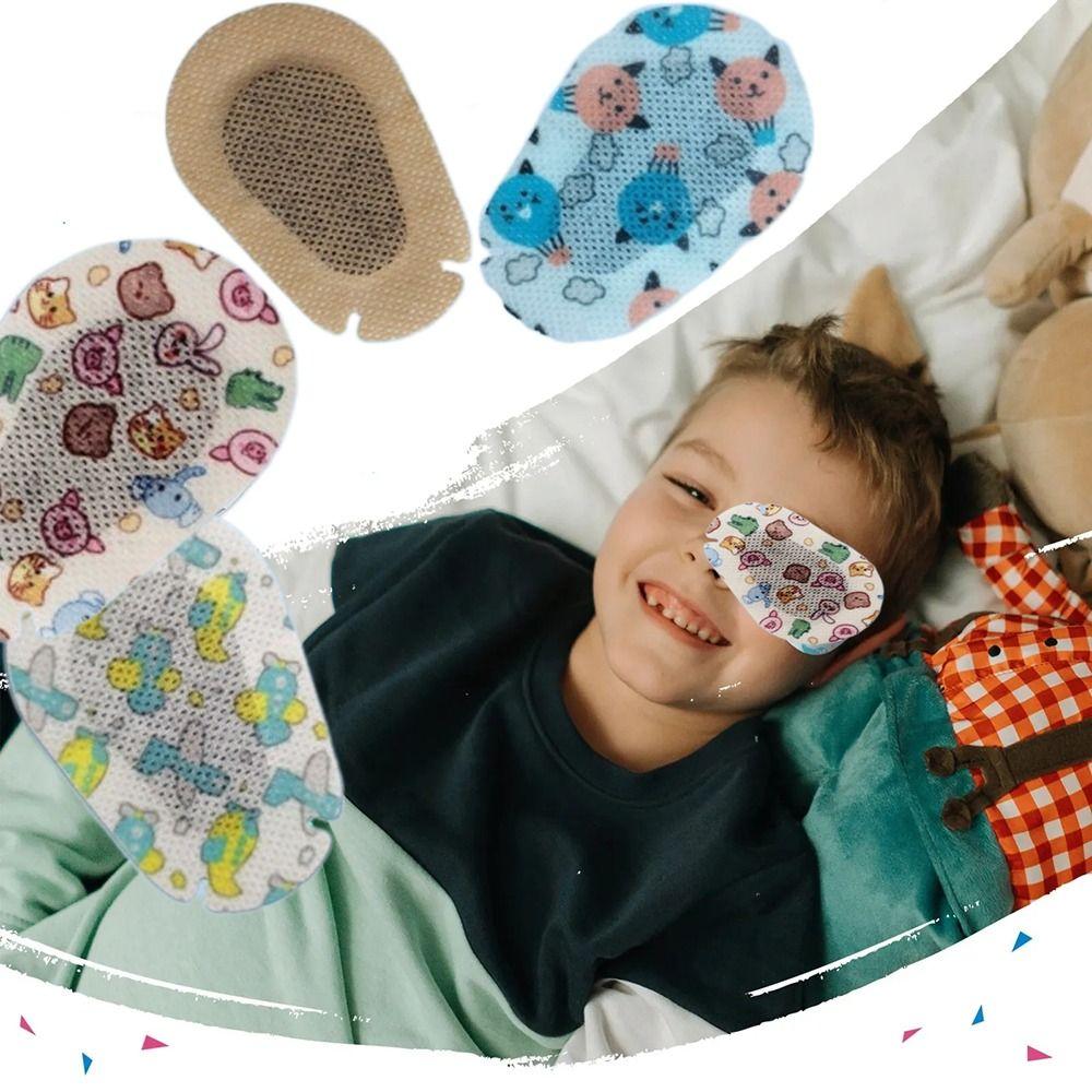 Disposable Adhesive Bandages First Aid Kit Children Amblyopia Eye Patch Children Kids Adults
