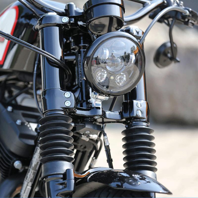 For Harley Sportster X48 2001-UP Front fork shock absorber cover Motorcycle front fork shock absorber kit