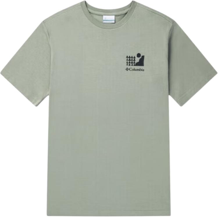 Columbia Explorers Canyon T Shirt Men's Green AE5592-348