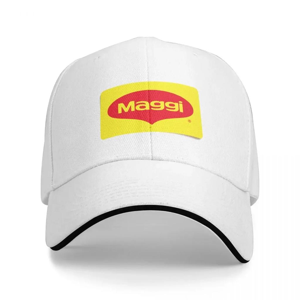 Логотип Maggi Кепка с козырьком Шляпа для пенной вечеринки Рыболовная кепка Женская Унисекс