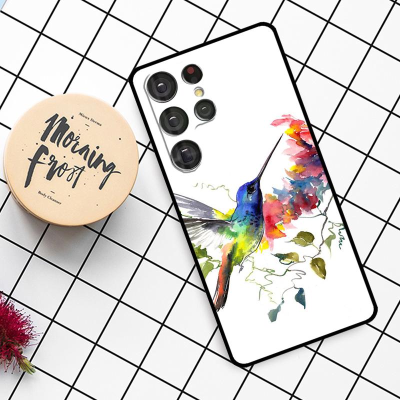 Чехол Колибри для Samsung Galaxy S25 Ultra S23 S22 S21 S20 S24 Ultra S9 S10 Plus S25 FE Чехол для телефона