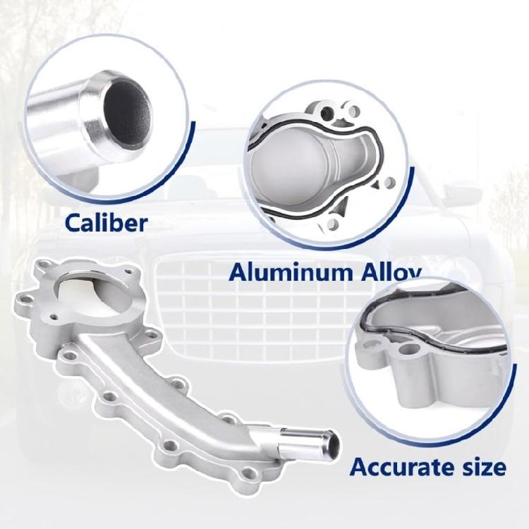 Engine Coolant Water Outlet Tube for 11-20 300 2013-20 1500 3.6L Car Thermostat Housing Water Outlet