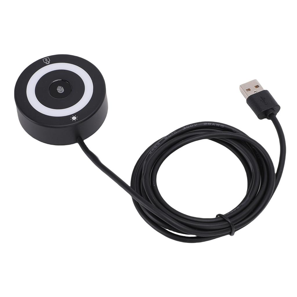 USB Fingerprint Reader for 10 11 Fingerprint Scanner PC Dongle 360 Degree Touch Fast Matching Biometric Recognition for PC Laptop