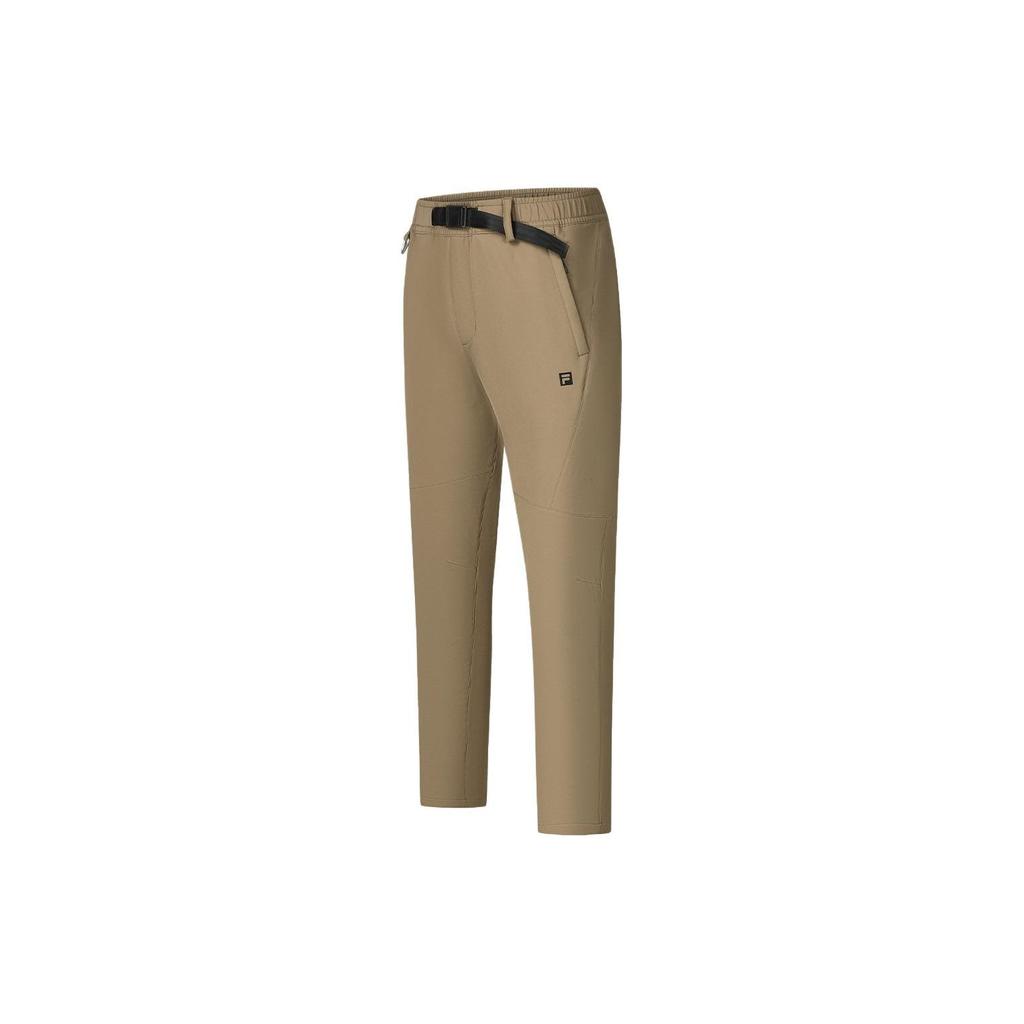 Fila Однотонные спортивные плетеные повседневные брюки на шнуровке мужские низ Мальт A11M417801F-BN