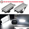2 светодиодных фонаря Canbus для номерного знака для 14-20 Jeep Grand Cherokee WK2 14-17 Compass Patriot 2015-2017 Dodge Viper 13-17