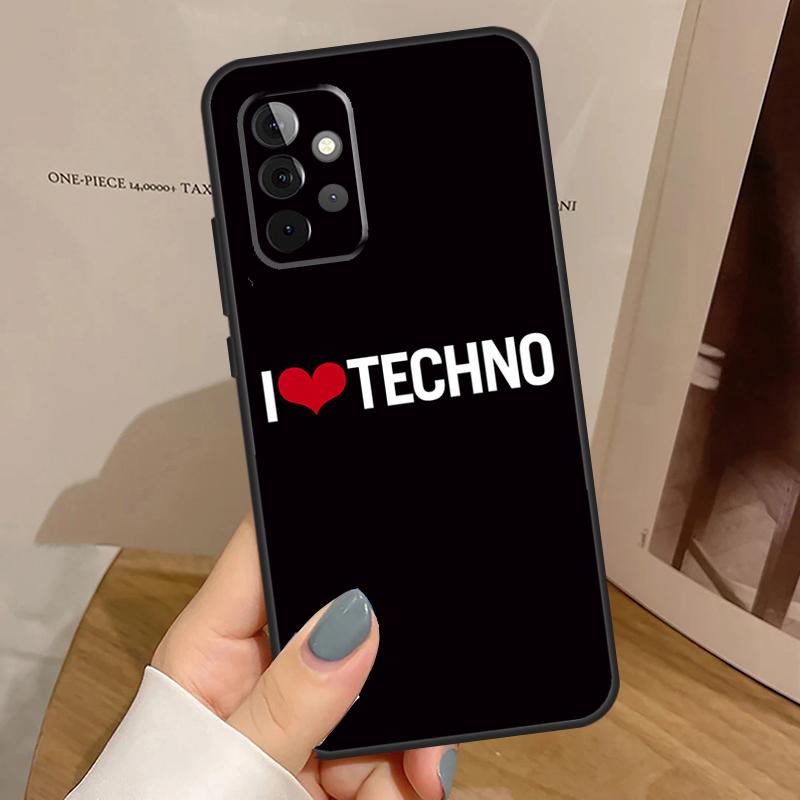 Техно Музыка Для Samsung Galaxy A53 A33 A13 A23 A15 A25 A35 A55 A51 A71 A12 A32 A52 A14 A34 A54 Чехол
