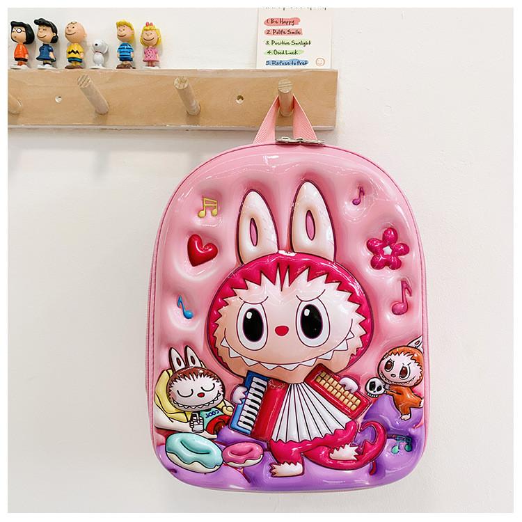 Neutral Versatile Gender Backpack For Kids With Fun Cartoon Characters For School
