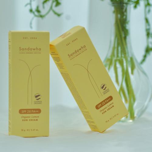 [Sandawha] Organic Lemon Sun Cream 70g