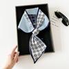 76 * 13cm Summer Women'S New Medium To Long Scarf Shawl Breathable Sunscreen Fashionable Versatile Premium Silk Scarf